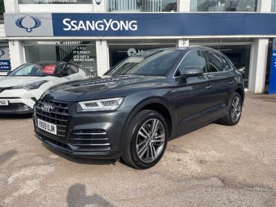 Audi Q5 2.0 55 TFSI e Quattro S Line Competition 5dr S Tronic - NAV -PARKING SENSORS - H/LEATHER Estate Petrol / Electric Hybrid Grey at CSG Motor Company Chalfont St Giles