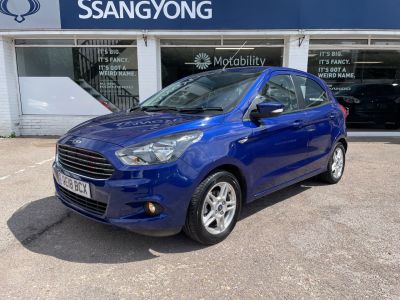 Ford Ka+ 1.2 85 Zetec 5dr - CITY PACK - REAR SENSORS - CRUISE - AIR  CON Hatchback Petrol Blue at CSG Motor Company Chalfont St Giles