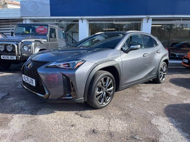 Lexus Ux 250h 2.0 F-Sport 5dr CVT [Nav]- ADAPTIVE VARIABLE SUSPENSION, HEATED LEATHER PARKING CAMERA Estate Hybrid Grey