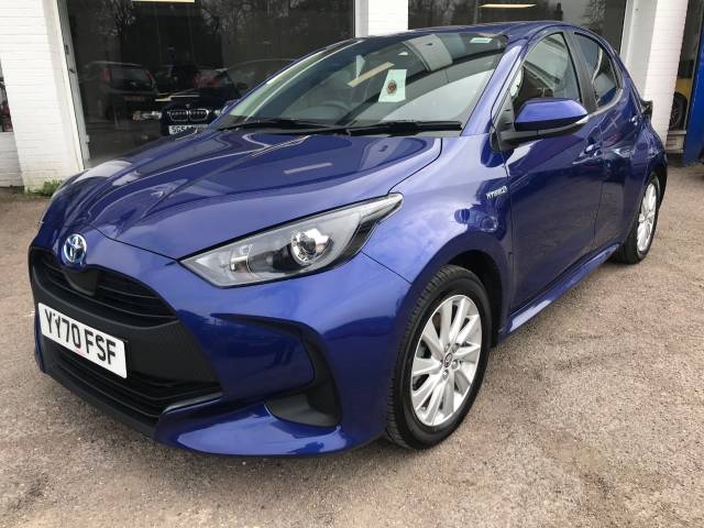 Toyota Yaris 1.5 Hybrid Icon 5dr CVT Hatchback Petrol / Electric Hybrid Blue