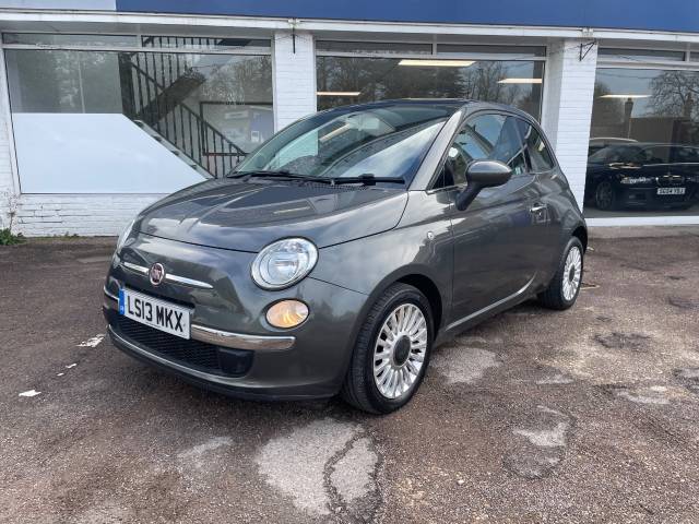 Fiat 500 0.9 TwinAir Lounge 3dr Dualogic - ONE OWNER - ELECTRIC SUNROOF - R/SENSORS Hatchback Petrol Grover Grey