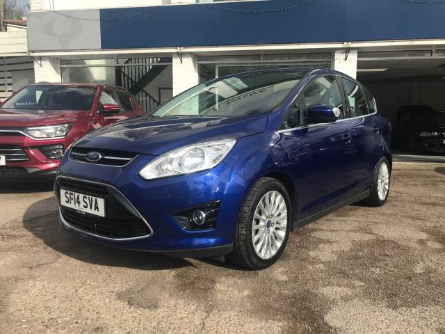 Ford C-MAX 2.0 TDCi Titanium 5dr Powershift - PARKING SENSORS - FFSH - MPV Diesel Blue