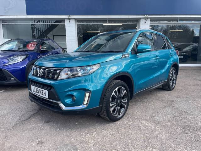 Suzuki Vitara 1.4 Boosterjet SZ5 ALLGRIP 5dr Auto - 1  OWNER - NAV - CAMERA  - BLUETOOTH - 1/2 LEATHER Hatchback Petrol Turquoise