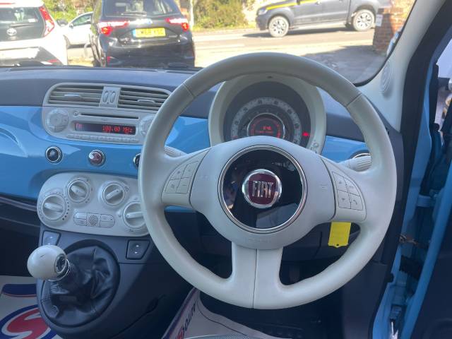 2013 Fiat 500 1.2 Lounge 3dr [Start Stop] - SUNROOF - R/SENSORS  BLUETOOTH -