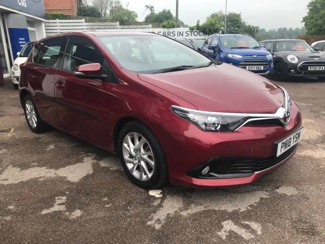 2018 Toyota Auris 1.2T Icon Tech TSS 5dr CVT - SAT NAV - CAMERA - BLUETOOTH - CRUISE