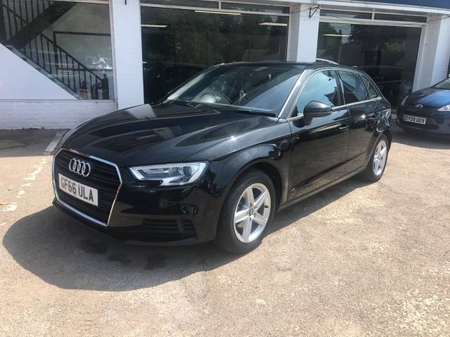 Audi A3 1.4 TFSI SE 5dr S Tronic - NAV PREP - BLUETOOTH - FSH - Hatchback Petrol Black