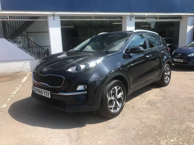 Kia Sportage 1.6 GDi ISG 2 5dr -   FKSH - CRUISE - H/SEATS - CAR PLAY Estate Petrol Black