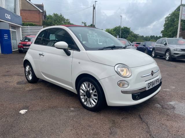2014 Fiat 500 0.9 TwinAir 105 Lounge 2dr - FSH -