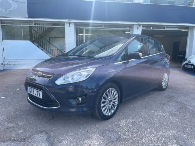 Ford C-MAX 1.6 Titanium 5dr - R SENSORS - AIR CON - FSH - Hatchback Petrol Blue