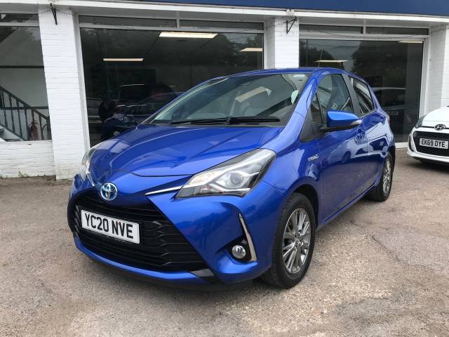 Toyota Yaris 1.5 Hybrid Icon 5dr CVT  - FTSH - CAMERA - BLUETOOTH Hatchback Petrol / Electric Hybrid Blue