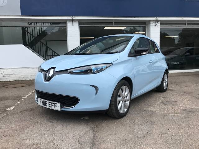 Renault Zoe ZOE DYNAMIQUE NAV AUTO - FULL RENAULT HISTORY - NAV - CAMERA Hatchback Electric Blue