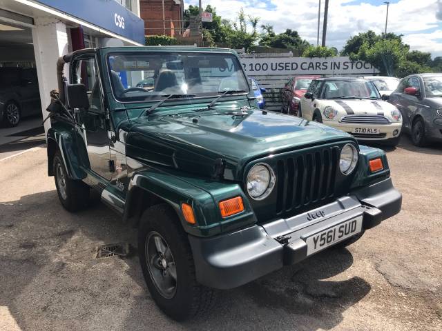2001 Jeep Wrangler 4.0 WRANGLER SAHARA - NEW ROOF - SERVICE HISTORY - UK CAR