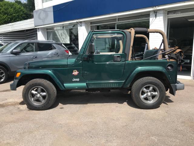 2001 Jeep Wrangler 4.0 WRANGLER SAHARA - NEW ROOF - SERVICE HISTORY - UK CAR