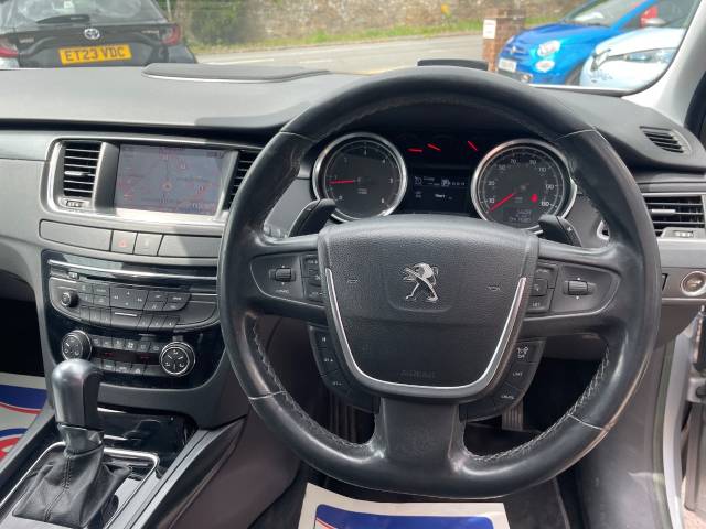 2011 Peugeot 508 2.2 HDi 200 GT 4dr Auto - FSH - H/LEATHER - CLIMATE CONTROL - HEAD UP DISPLAY