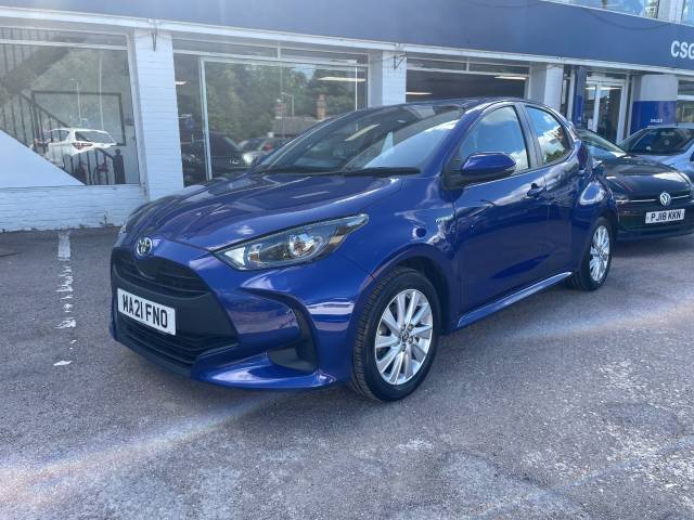 Toyota Yaris 1.5 Hybrid Icon 5dr CVT - FTSH - APPLE CAR PLAY - REAR CAMERA Hatchback Petrol / Electric Hybrid Blue