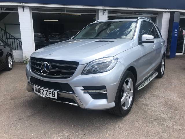 Mercedes-Benz M Class 3.0 ML350 CDi BlueTEC Sport 5dr Auto - OFF ROAD PACK - HARMON KARDON SOUND  VENTILATED SEATS Estate Diesel Silver