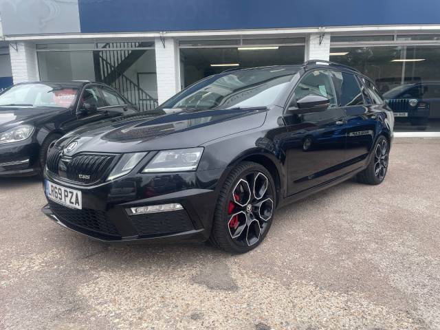 Skoda Octavia 2.0 TSI 245 vRS Challenge 5dr DSG - FSSH - PARK PILOT - 19" ALLOYS - CAR PLAY Estate Petrol Black