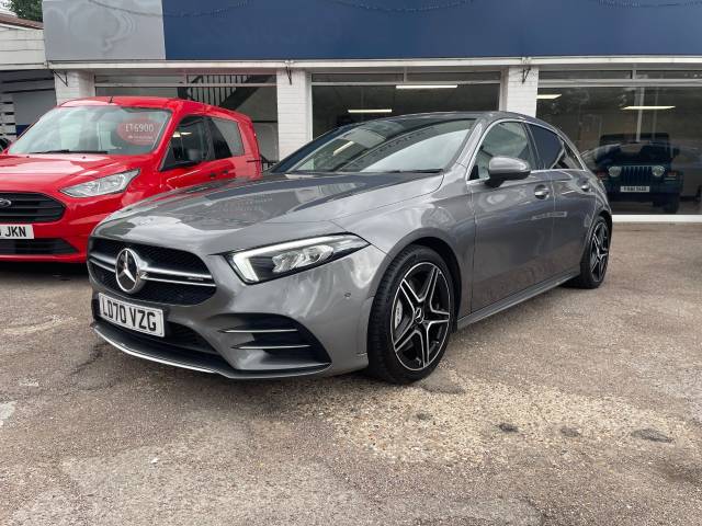 Mercedes-Benz A Class 2.0 A35 4Matic Executive 5dr Auto - ONE OWNER - FMSH - H/SEATS - PARKING SENSORS Hatchback Petrol Grey