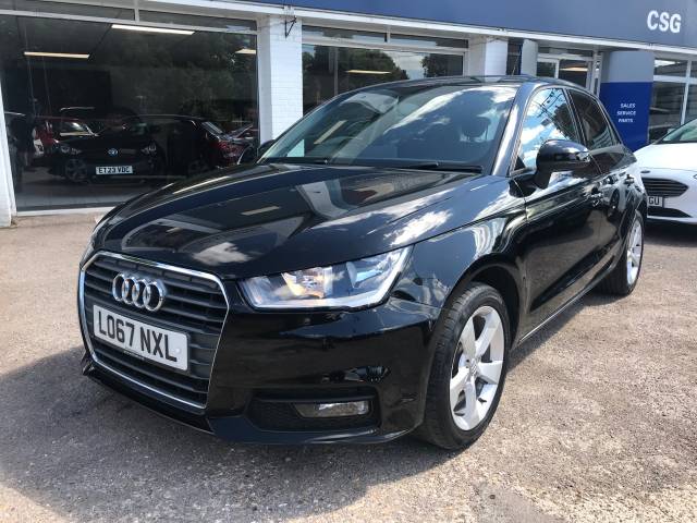 Audi A1 1.0 TFSI Sport Nav 5dr -  LIGHT AND RAIN SENSORS - Hatchback Petrol Black