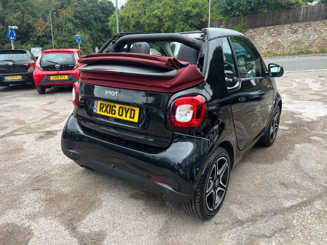 2016 Smart Fortwo Cabrio 0.9 Turbo Prime Premium 2dr Auto - 1 OWNER - H/LEATHER - BLUETOOTH -