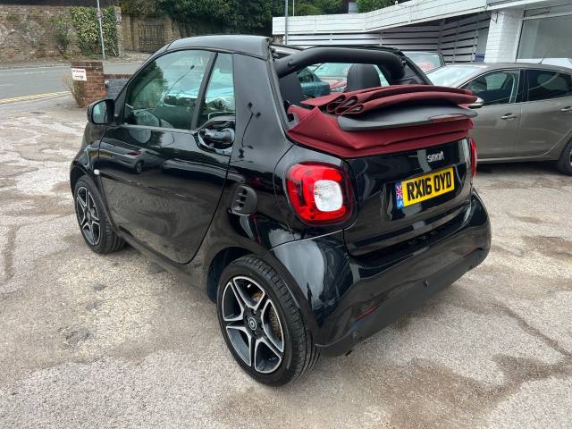 2016 Smart Fortwo Cabrio 0.9 Turbo Prime Premium 2dr Auto - 1 OWNER - H/LEATHER - BLUETOOTH -