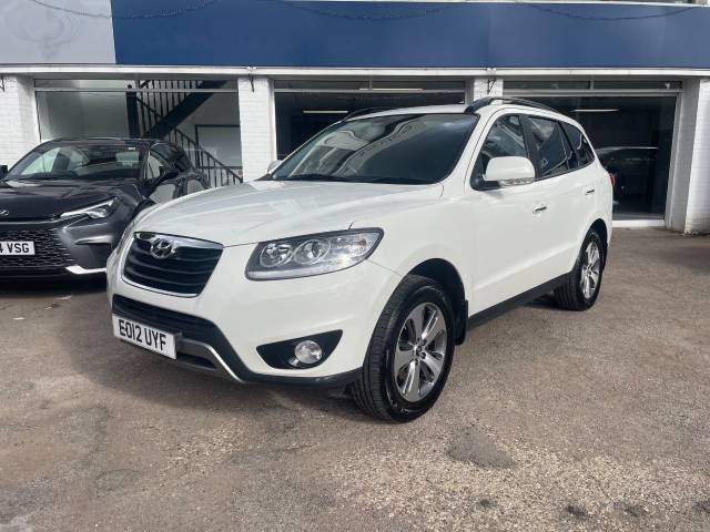 Hyundai Santa Fe 2.2 CRDi Premium 5dr Auto [7 Seats] - FSH - CAMERA - SAT NAV - H/LEATHER Estate Diesel White