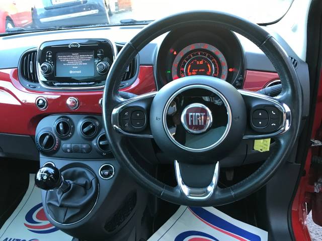 2016 Fiat 500 1.2 Lounge 3dr - FSH - SUNROOF - PARKING SENSORS