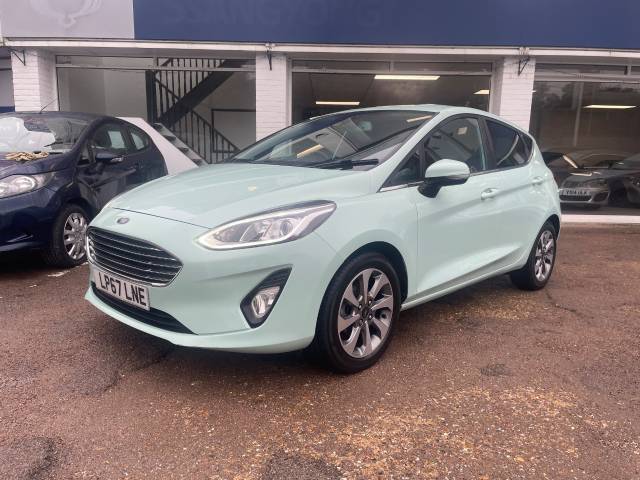 Ford Fiesta 1.0 EcoBoost 125 Titanium B+O Play 5dr - APPLE CAR PLAY - Hatchback Petrol Green