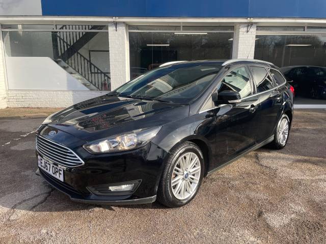 Ford Focus 1.0 EcoBoost 125 Zetec Edition 5dr Auto - REAR SENSORS - NAV - CRUISE - BLUETOOTH - Estate Petrol Black