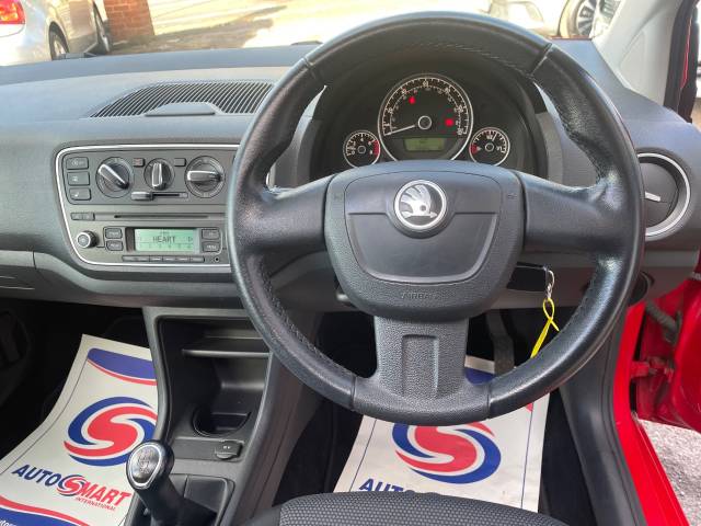 2012 Skoda Citigo 1.0 MPI 75 GreenTech Elegance 3dr - SUNROOF -  H/SEATS - FSH  - NAV