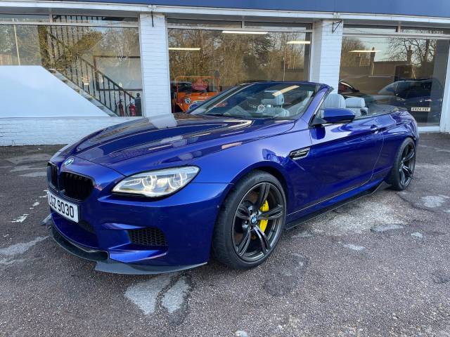 BMW M6 4.4 M6 2dr DCT - 20" ALLOYS - COMFORT ACCESS - SURROUND VIEW - R/CAMERA Convertible Petrol Blue