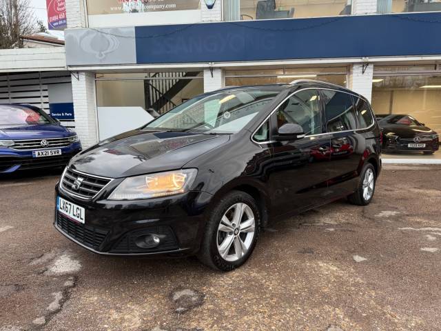 SEAT Alhambra 2.0 TDI CR Xcellence [150] 5dr DSG - PAN ROOF - R/CAMERA - SENSORS  FSH MPV Diesel Black