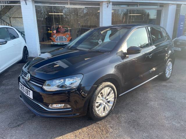 Volkswagen Polo 1.0 SE 5dr  FRONT AND REAR PARKING SENSORS Hatchback Petrol Black
