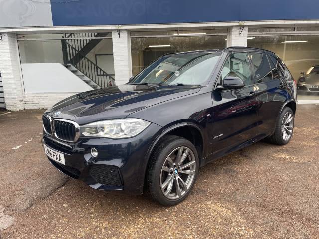 BMW X5 3.0 xDrive30d M Sport 5dr Auto [7 Seat] - FSH - SURROUND VIEW -  COMFORT ACCESS Estate Diesel Black