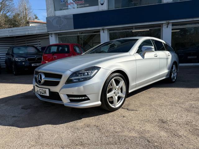 Mercedes-Benz CLS 3.0 CLS 350 CDI BlueEFFICIENCY AMG Sport 5dr Tip Auto - Estate Diesel Silver