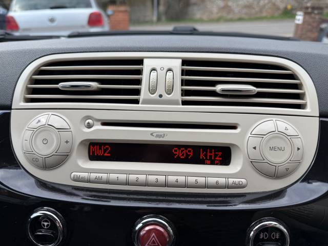 2011 Fiat 500 1.2 Lounge 2dr [Start Stop]