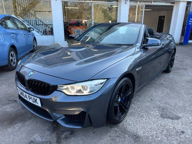 BMW M4 3.0 M4 2dr DCT - FSH - AIR  COLLAR - HEATED LEATHER - E/FM/MIRRIOS Convertible Petrol Grey
