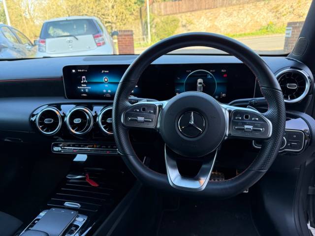 2019 Mercedes-Benz A Class 1.3 A200 AMG Line Executive 5dr Auto - FMSH - 1/2 LEATHER - REAR CAMERA - PARKING SESNORS