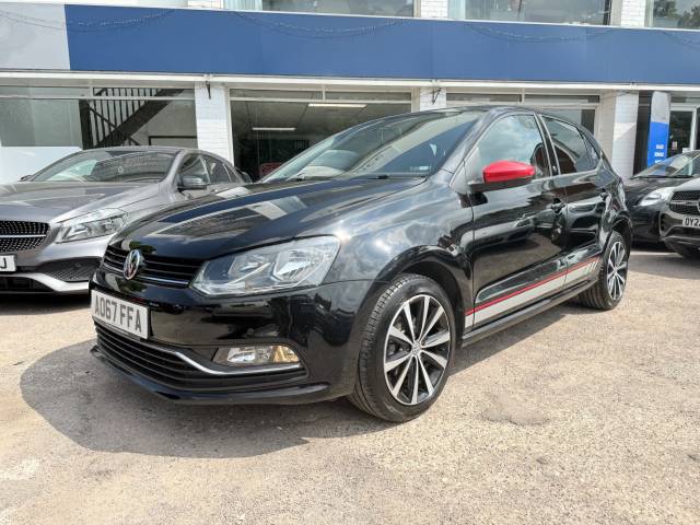 Volkswagen Polo 1.2 TSI Beats 5 Door - FSH - AIR CON - Hatchback Petrol Black