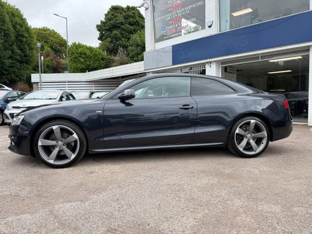 2014 Audi A5 2.0 TDI 177 Quattro Black Edition 2dr - FASH - TECH PACK - PARKING SENSOS -  H/SEATS