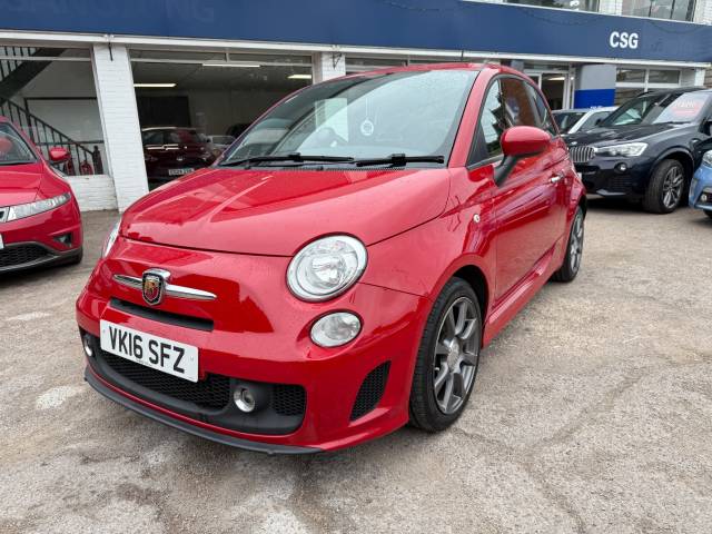 Abarth 595 1.4 T-Jet 140 3dr - FSH - Hatchback Petrol Red