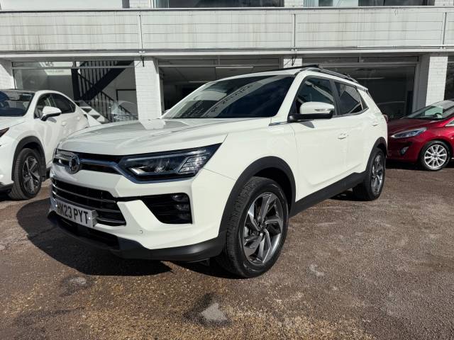 SsangYong Korando 1.5 Ultimate 5dr Auto HEATED/COOLING SEATS- HEATED STEERING WHEEL Estate Petrol White
