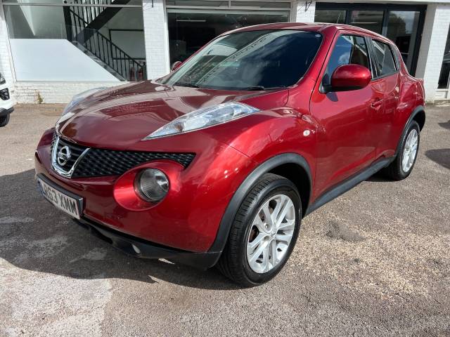 Nissan Juke 1.6 Acenta 5dr [Premium Pack] - AIR CON - CLIMATE CONTROL - BLUETOOTH Hatchback Petrol Red