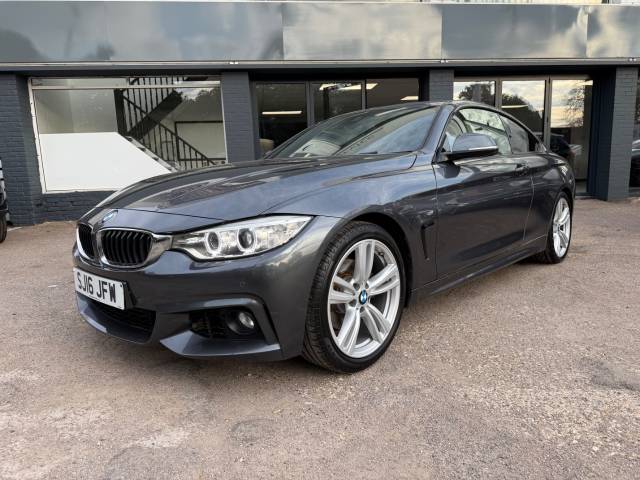 BMW 4 Series 3.0 430d M Sport 2dr Auto [Professional Media] -E/MIRRORS - FSH - Coupe Diesel Mineral Grey