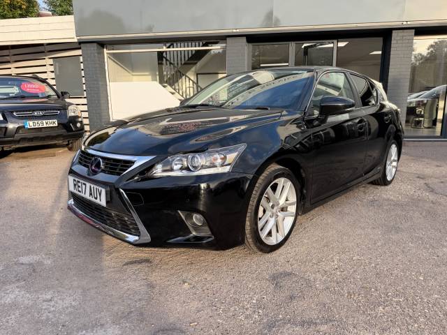 Lexus CT 200h 1.8 Luxury 5dr CVT Auto - FLSH - HEATED LATHER - SAT NAV Hatchback Hybrid Black