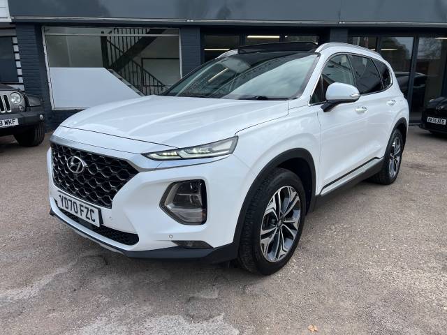 Hyundai Santa Fe 2.2 CRDi Premium SE 5dr 4WD Auto - SUNROOF - FHSH - 7 SEATS - HEATED LEATHER Estate Diesel White