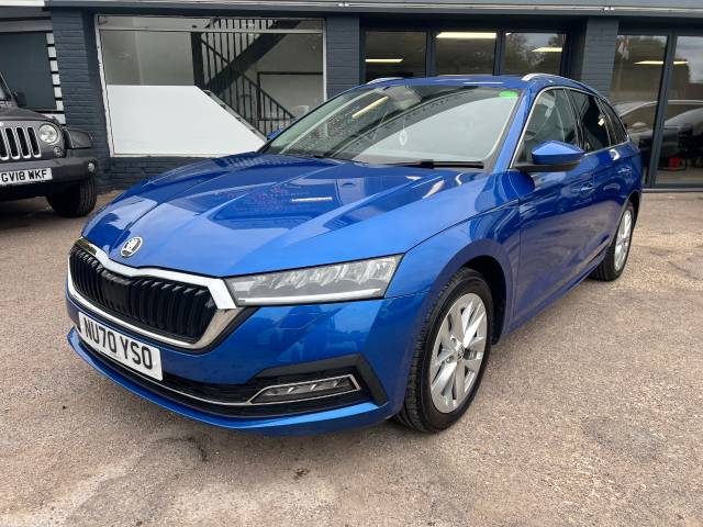 Skoda Octavia 2.0 TDI 150 SE L First Edition 5dr DSG Estate Diesel Blue