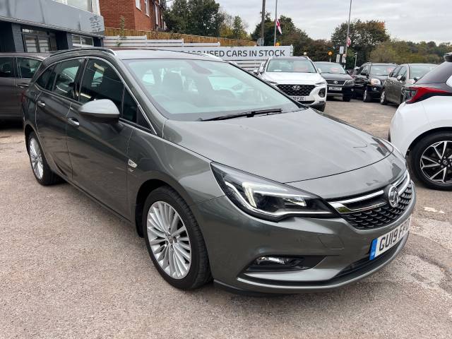 Vauxhall Astra 1.4T 16V 150 Elite Nav 5dr Auto - FVSH - H/LEATHER - NAV Estate Petrol Grey