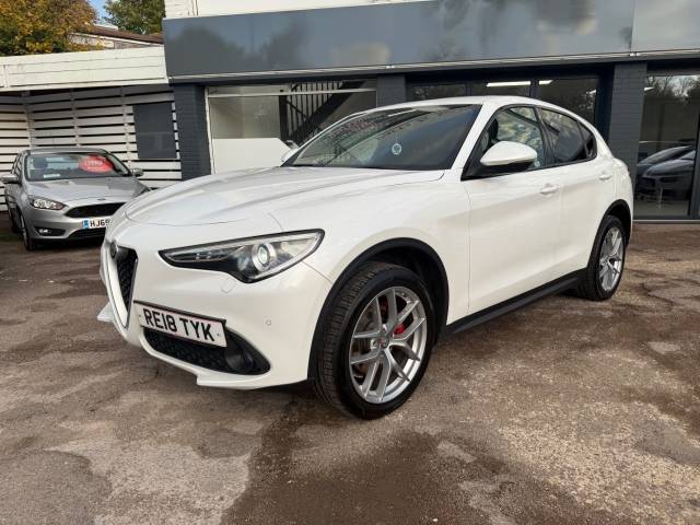 Alfa Romeo Stelvio 2.2 D 210 Milano 5dr Auto -  HEATED LEATHER SEATS - Estate Diesel Trofeo White
