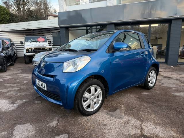 Toyota iQ 1.0 VVT-i 3dr - FTSH - AIR CON - ALLOYS Hatchback Petrol Blue